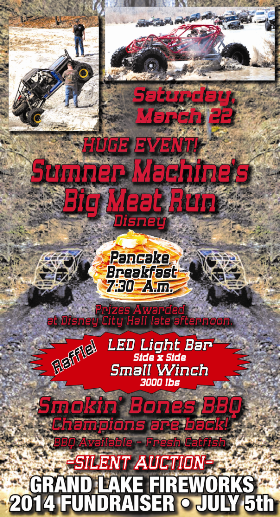 Big Meat Run Returns To Disney Grand Lake Off Road Enthusiasts