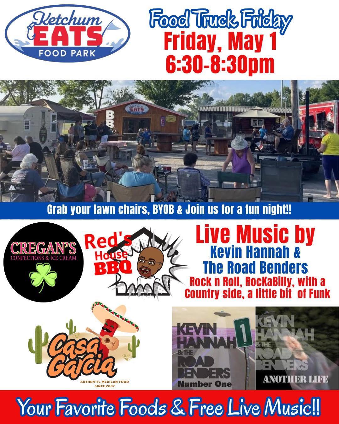 Ketchum Eats Food Truck Friday – May 1, 2026 – Ketchum, OK